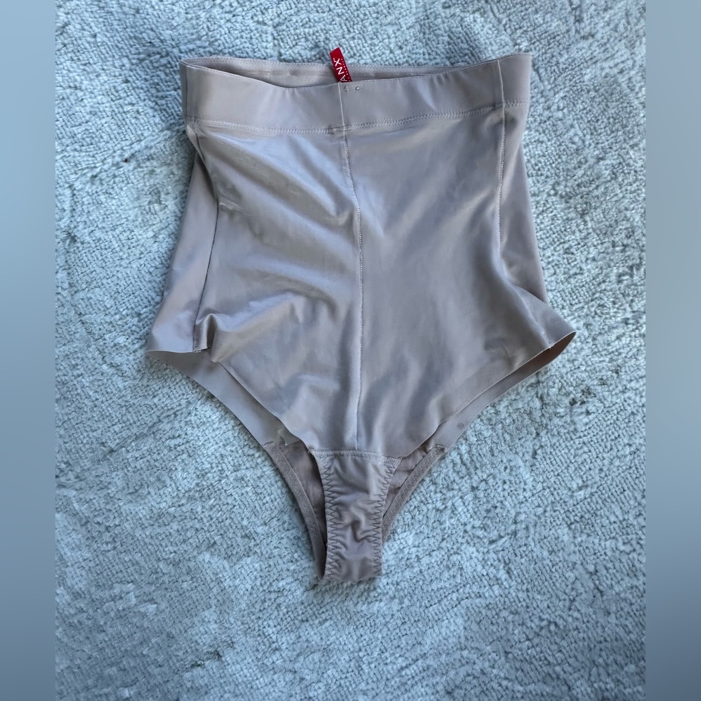 Spanx shapewear High-Waist Shaping Thong Brief - Nude